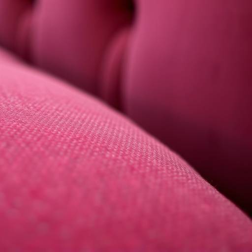 An upholsterer carefully stitching fabric onto a chair