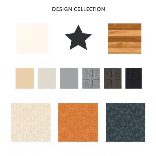 Design and Material Selection Icon
